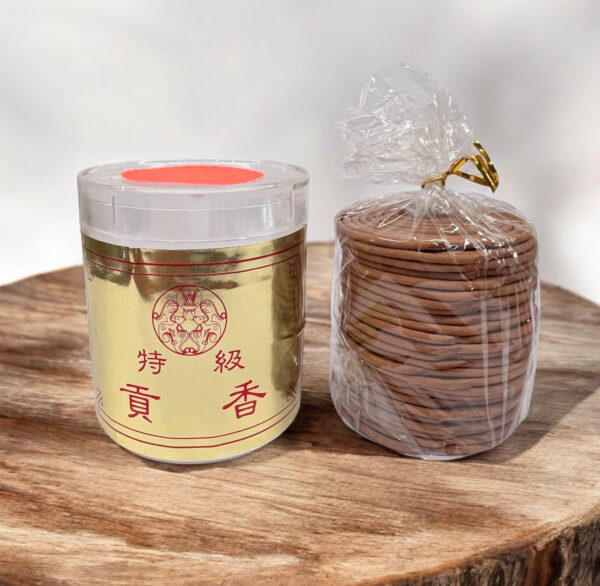 百年老檀香 - 雙咀盤香（2小時）Sandalwood Coil Incense (2 Hours) - Image 2