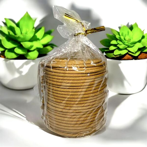 純老山檀香 - 雙咀盤香（2小時）Sandalwood Coil Incense (2 Hours) - Image 2